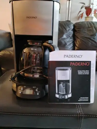 12 cup Paderno coffee maker, View more