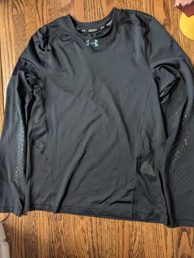 Under Armour Junior Hockey shirt size L, jock pants Large, XL, View more