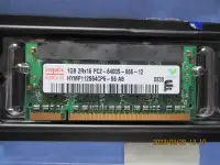 1 Stick of 1 GB Hynix DDR2 (2R X 16) PC2-6400S Laptop RAM