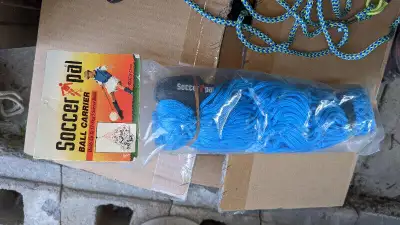 Soccer-pal soccer ball carrier & trainer new items firm price sells together balls available from 15...