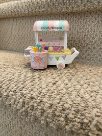 Calico critters candy cart