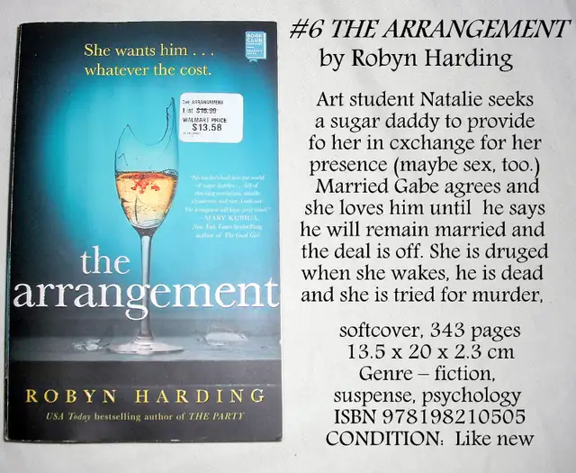 part 2of2 5 BOOKS Great Stories, well written, romance, mystery in Fiction in City of Toronto - Image 3