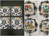 Various Tiles & Spanish Tile Decor