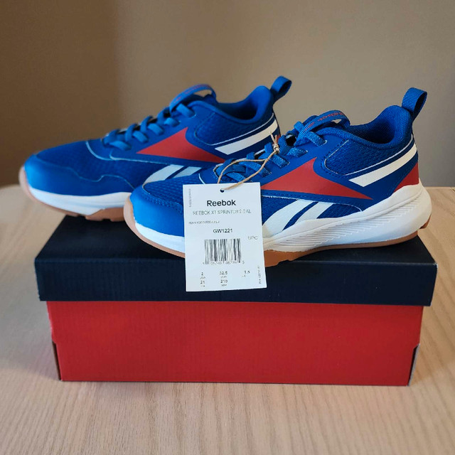 Reebok runners size 2 boys in Kids & Youth in Prince George - Image 2