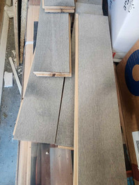 Hardwood flooring (grey) 200sqft 10 boxes