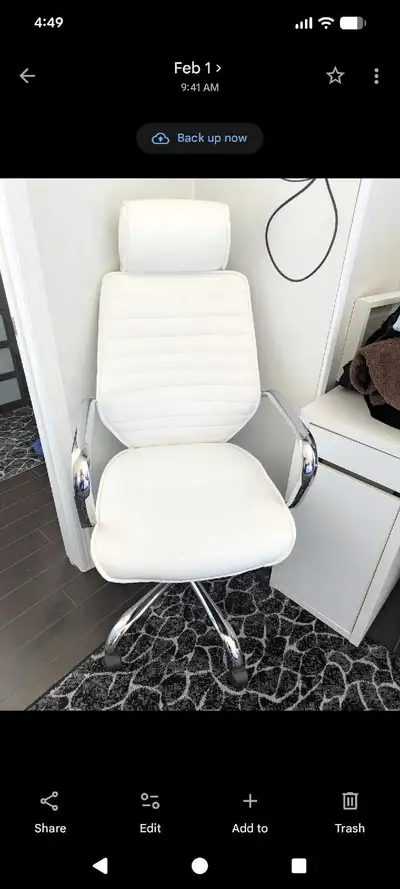White Office Chair, View more