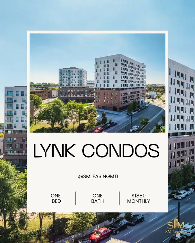 Condo 1 ch | 1 sdb à louer - Lynk | Ville Mont-Royal