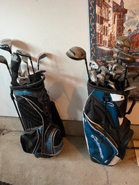 Golf bags and clubs for sale various