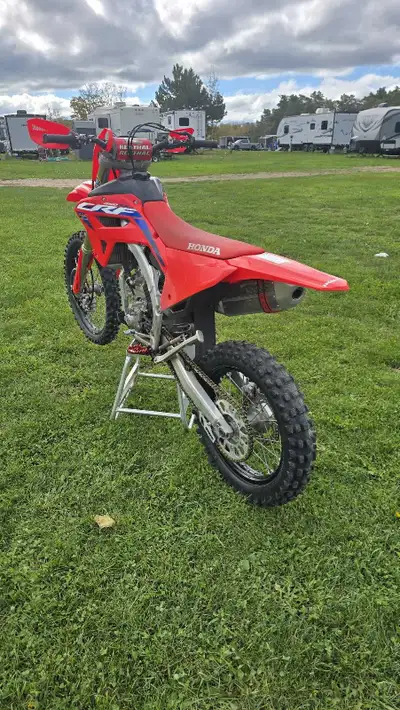 Bike is 11/2023. 45 hours. Oil change every 5 hours . Clean the air filter every ride. Amazing bike...