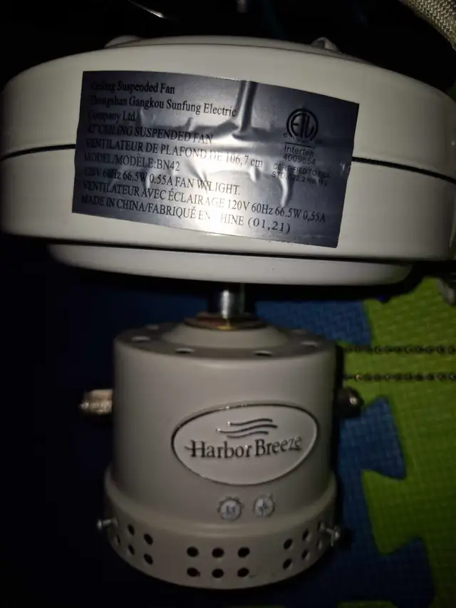 Harbour Breeze Ceiling Fan - 42"538902973404293123