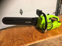 Poulan chainsaw 14” green super 250A automatic 
