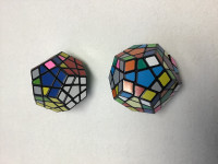 2 cubes de 12 faces (rubik’s)