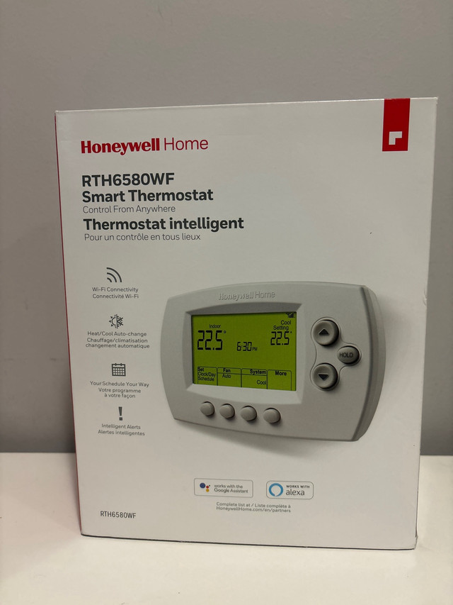 Honeywell Smart Thermostat RTH6580WF in Heating, Cooling & Air in City of Toronto