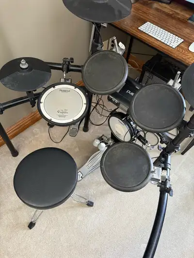 Roland electric drum set TD-4 sound module, View more