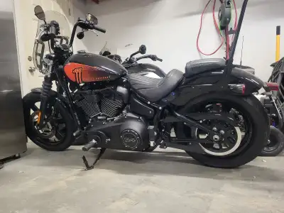 2022 Street Bob Harley Davidson for sale. 114ci Milwaukee 8! The wife has decided its time for a tri...