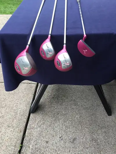 Golf Club Woods and Putter ( Ladies LEFT Handed ), View more