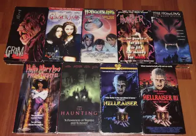 VHS HORROR & THRILLERS. #11, View more
