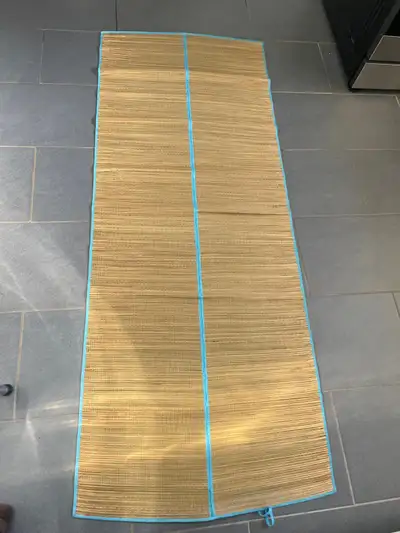 Woven grass beach mat, View more
