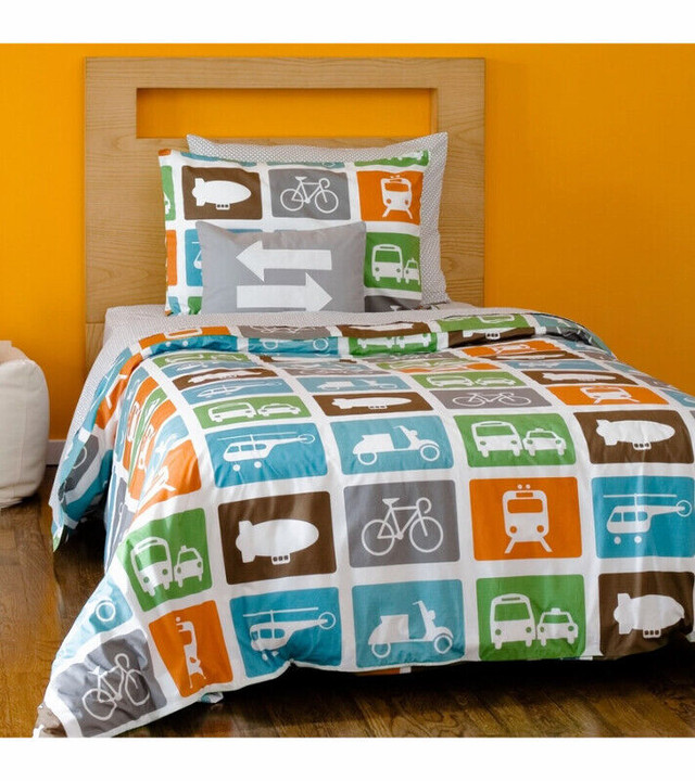New Dwell Studio duvet cover single bed housse couette lit simpl in Bedding in City of Montréal