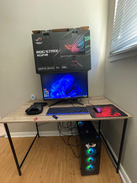 Gaming pc setup 