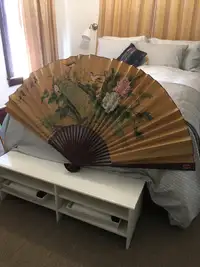 Vintage decorative fan $200