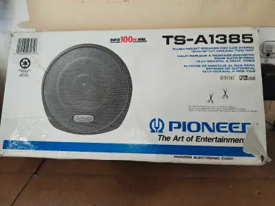 Pioneer TS-A1385 car speakers, View more