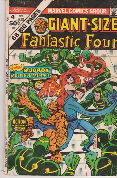 Marvel Comics - Fantastic Four Giant-Size #4 (Feb 1975) key., View more