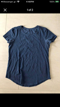 Lululemon t-shirts (size 8)