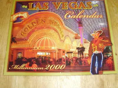 2000 Millennium Las Vegas Calendar, View more