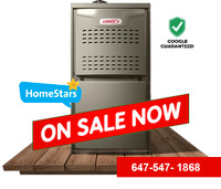 96% AFUE FURNACE and AIR CONDITIONER - Buy or Rent Today!