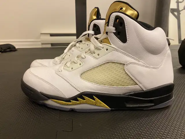 Jordan 5 Retro ‘Olympic’ size 13 in Men's Shoes in City of Montréal - Image 2