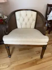 MCM Cane Accent Chair