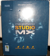 Macromedia Studio MX for Windows XP
