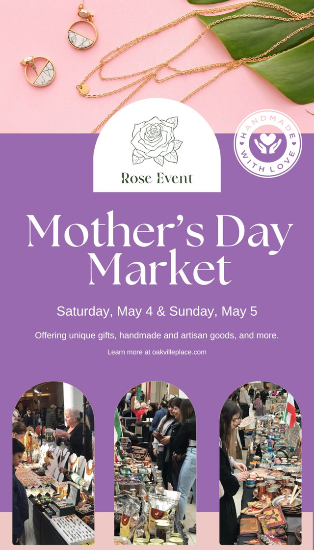 Vendors wanted mother day market  in Events in Oakville / Halton Region