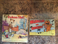 Two Children's cartoon books Yukon Ho, Heathcliff on Concert