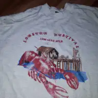 80s Lobster Festival Cow Head Nfld XL Tshirt
