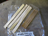 1980s UNUSED WICKS FOR COAL OIL LAMPS LANTERNS $5.00 ALL VINTAGE