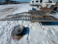 Snowmobile/ATV deck