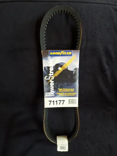 Never used, still in package Goodyear power streak high performance belt for polaris, john deere, et...