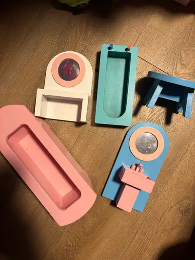 wooden dollhouse furniture, View more