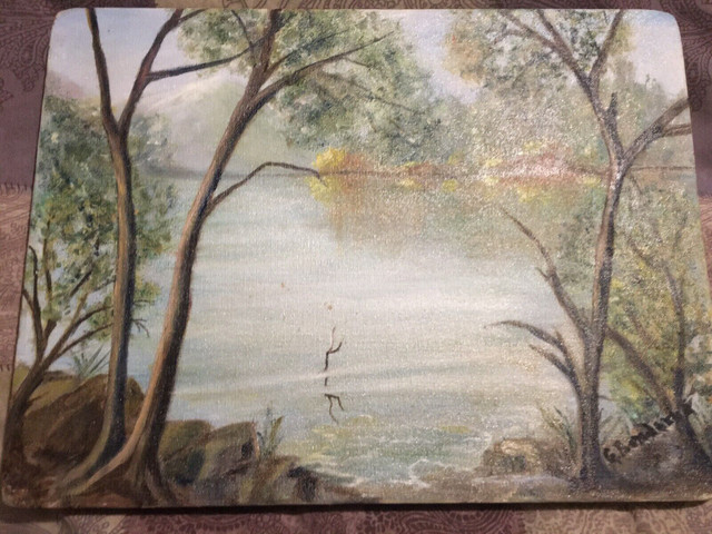 Lake thru the mist in Arts & Collectibles in Ottawa