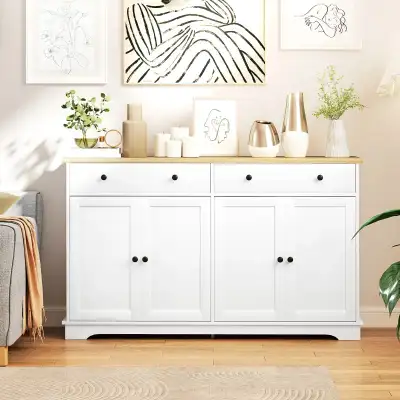 55" Modern Sideboard, Buffet Cabinet with Storage Drawers, View more