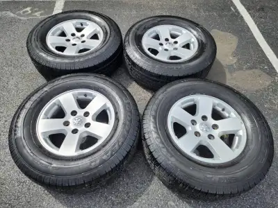 4x Ram 17” aluminum rims. Rims are straight in factory condition never repaired or painted. Bolt pat...