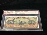 $20 Bank of Nova Scotia "DORY" Banknotes (1925-29)