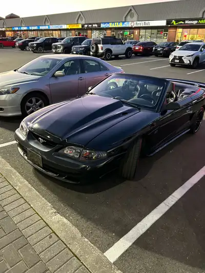 1995 mustang gt no rust has a lot of parts on it e 303 cam cobra intake cold air intake new rims and...