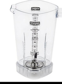 Waring Stackable Polycarbonate Blender Jar with Bl