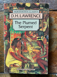 The Plumed Serpent by DH Lawrence published 1995 Wordsworth Edit