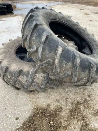 20.8-38 used tires still good or for dual ’s with tubes. $250 obo
