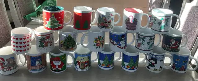 lôt de verre et de tasse  antique  in Kitchen & Dining Wares in Thetford Mines - Image 2