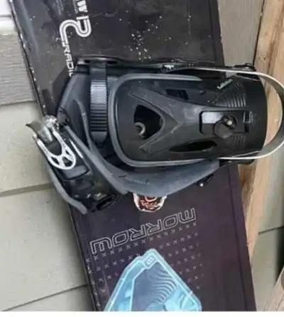 snowboard with binding, View more